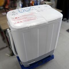 マクスゼン 二槽式 洗濯機 6.0kg 2021年製 JW60KS01 ホワイト 2層式 MAXZEN 説明書あり 苫小牧西店