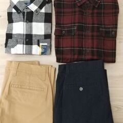 メンズシャツとパンツ