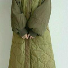 w closetダブルクローゼット　ひょうたんキルティングコート...