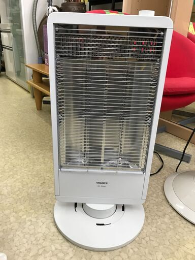YAMAZEN 山善 カーボンヒーター DC-SO96(W) 900W 2016年製 幅320mm奥行320mm高さ630mm 美品