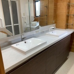 洗面化粧台取り付け　 - 地元のお店