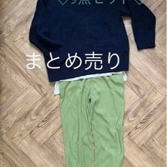 明日処分予定のため、引き取り手探しています◇デニムなど含めて9点...
