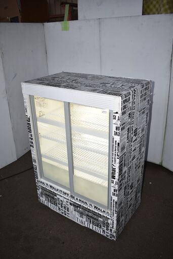 【ヤ取7/28終了】≪zy906≫動OK パナソニック ドリンク 冷蔵ショーケース SMR-M86NB 144L 追加蛍光灯付 厨房/飲食店/店舗 50115-06