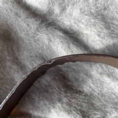 コムサの牛革ベルトの画像