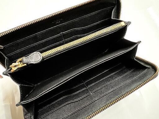 ロエベ LOEWE アナグラムボタン ラウンドファスナー 長財布 ジップウォレット ブラック 黒 レディース財布 ☆ 札幌市 豊平区 