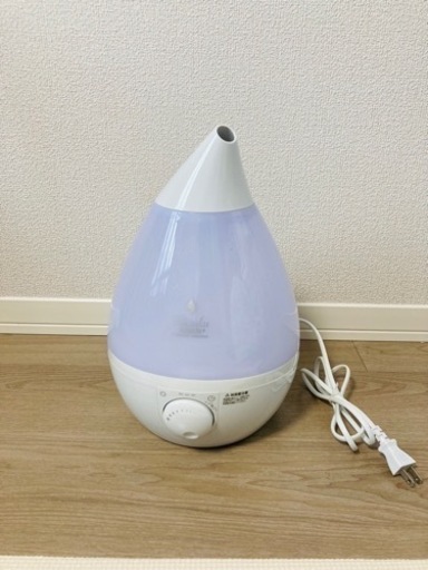 【美品】超音波式アロマ加湿器shizuku