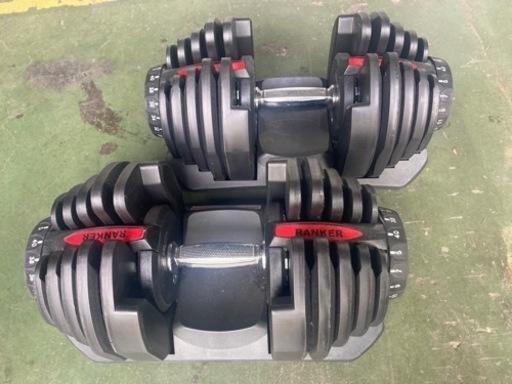 ● ダンベル、40kg、２個セット、合計80kg、アジャスタブルダンベル