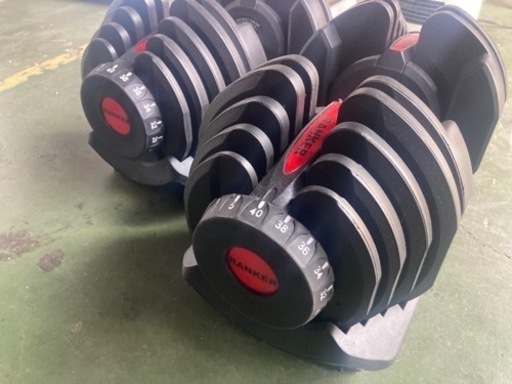 ● ダンベル、40kg、２個セット、合計80kg、アジャスタブルダンベル