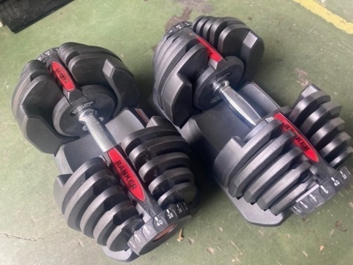 ● ダンベル、40kg、２個セット、合計80kg、アジャスタブルダンベル