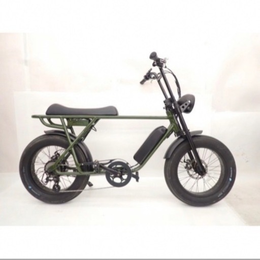 直接受渡限定 BRONX ブロンクス 電動アシスト自転車 マットアーミー