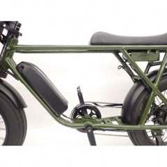 直接受渡限定 BRONX ブロンクス 電動アシスト自転車 マットアーミーグリーン(¥180,000)の画像