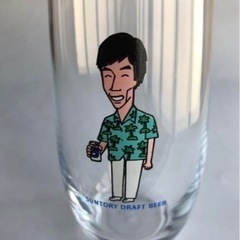 明石サンマ　レトロ　グラス　中古の画像