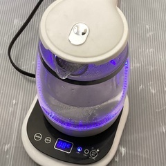 電気ケトル 温度調整可能 ⭐️動作ok ⭐️500円 オシャレの画像