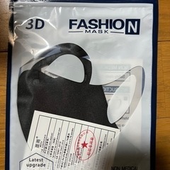 布マスク 黒 10枚