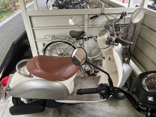 50cc 原付 ホンダスクーピー シルバー 自賠責R8/7まで