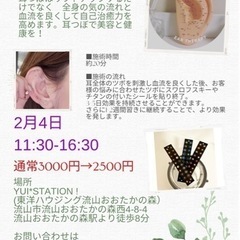 耳つぼセラピー