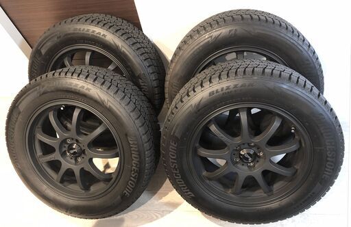 【ブリヂストン】スタッドレスタイヤ4本（ホイール付）225/60R 17