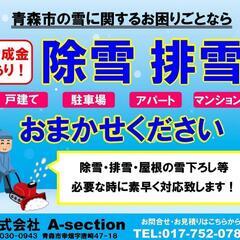 屋根の雪下ろし、除雪、排雪、承ります！