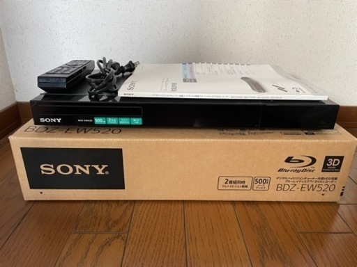 SONY ブルーレイレコーダー　BDZ-EW520