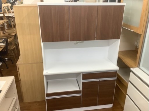 レンジボード　サンコウ　未使用品　ホワイト×ブラウン