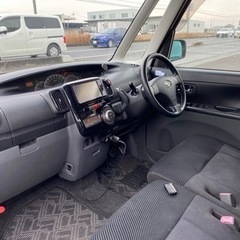 【値下げ】タントカスタム　Pスライドドア　社外アルミ　車検１年以上有りの画像
