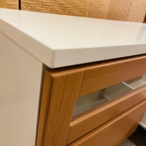【売約済み】　ニトリ　NITORI リビング収納　レンジボード　食器棚　ローボード　テレビ台　TV台　テレビボード　カップボード　サイ