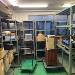 スチールラック　棚　オフィス家具　ラックの画像