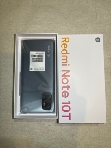 【新品同様品】Xiaomi Redmi Note 10T 64GB スマホ　スマートフォン