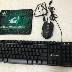 【決まりました】ゲーミングキーボード&マウス