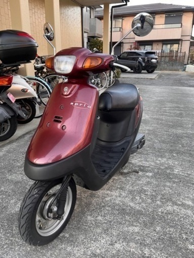 【2月3月限定価格】YAMAHAアプリオ　SA11J タイヤ前後新品★希少2スト