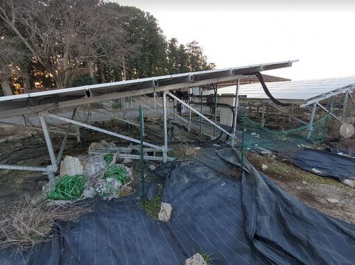 茨城県桜川市 太陽光発電所 58.22kw