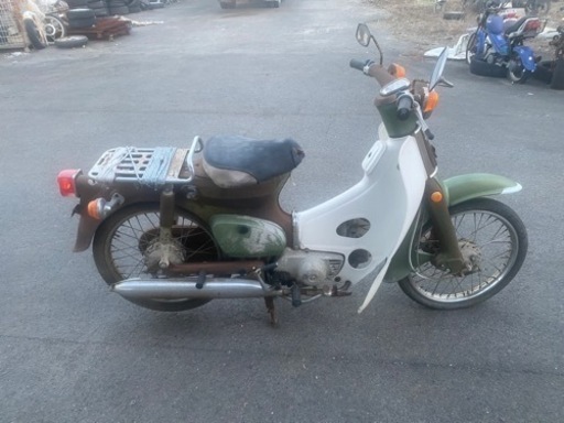 ホンダ　スーパーカブ70 カモメ？行燈　レストアベース　部品取り　C70