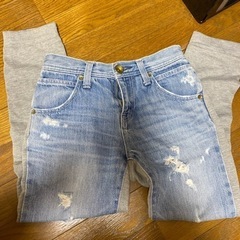 ジーンズ、半パンセット
