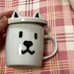 お父さんフタ付きマグカップ　ソフトバンク　新品　レトロ