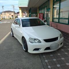 マークX 綺麗に決まっています！