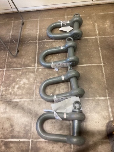 軽量シャックルＲＳＥ型25トン　4個