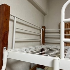 【決まりました】ロフトベッド(シングルパイプベッド)の画像