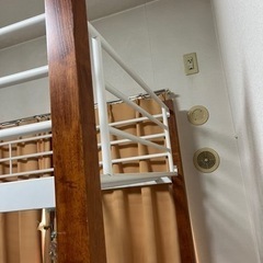 【決まりました】ロフトベッド(シングルパイプベッド)の画像