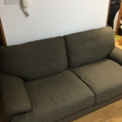 2人掛けソファ横幅175cm奥行き85cm高さ78cm