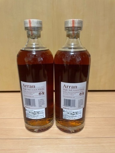 ウイスキー 2本 アラン　シェリーカスク　カスクストレングス Arran Sherry Cask