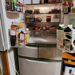 【商談中】465㍑【HITACHI冷蔵庫】使用中😄🎵お譲りします。の画像