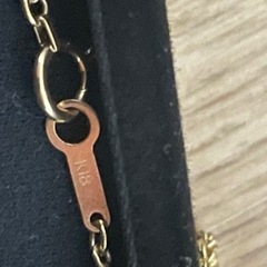 金ネックレスの画像