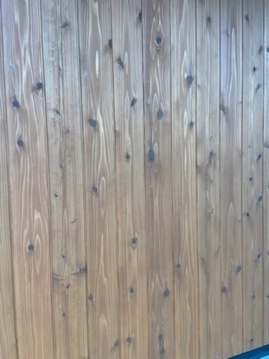 外壁　内壁　杉羽目板　4000mm×135mm 30枚程