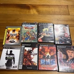 ps2本体とカセットまとめの画像