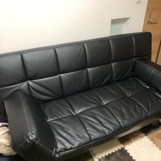 【お話中】ソファ3〜4人　ソファベッド