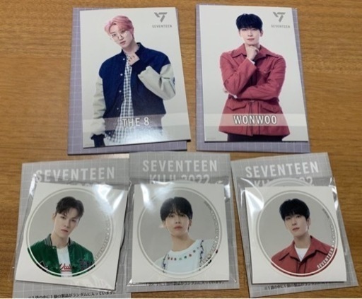 SEVENTEEN  くじ、カフェ特典セット売り