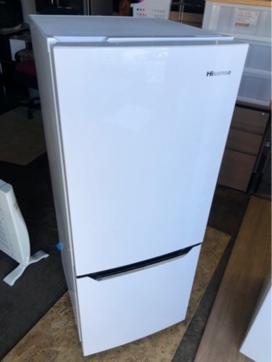 5km以内配送無料　保証付き　単身用にピッタリ Hisense2ドア冷蔵庫HR-D1301
