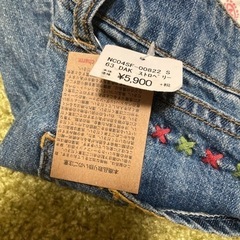【新品、未使用】rough デニムスカート の画像