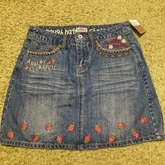 【新品、未使用】rough デニムスカート の画像