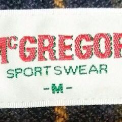 【無事受け渡し完了】McGREGOR シャツ 紺系色　古着 の画像